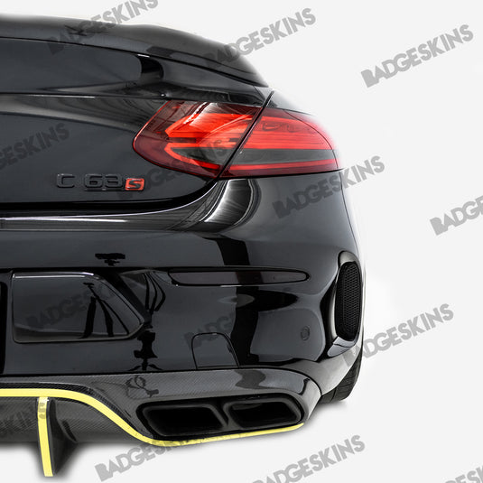 Mercedes - C63S Coupe - Tail Light Clear Lens Tint (2017 - 2018 NA)
