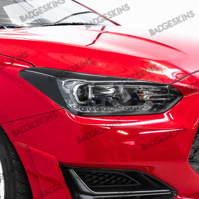 Hyundai - 2nd Gen - Veloster - Headlight Amber Eyelid