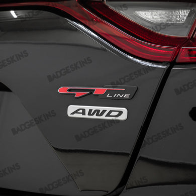 KIA - Stinger - Rear GT Line Badge Overlay