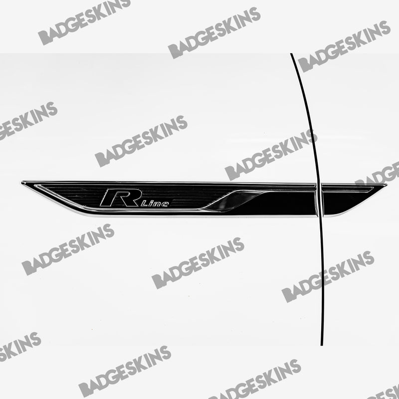 Load image into Gallery viewer, VW - MK1 - Atlas - Fender Blade R-Line Badgeskins Set (2017-2020)
