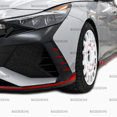 Hyundai - 7th Gen - Elantra N - Front Bumper Side Vent Accent