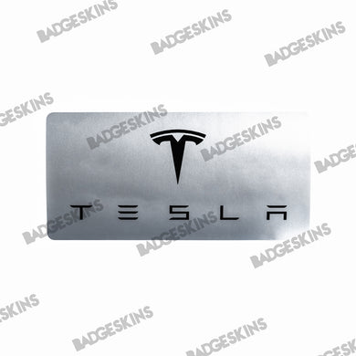 Tesla - 1st Gen - 13364 - Model 3 - Sun Visor Warning Label Badgeskin Set