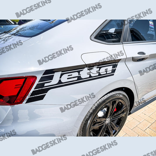 VW - MK7 - Jetta - Rear Quarter Panel "MK3 Jetta Tribute" Decal