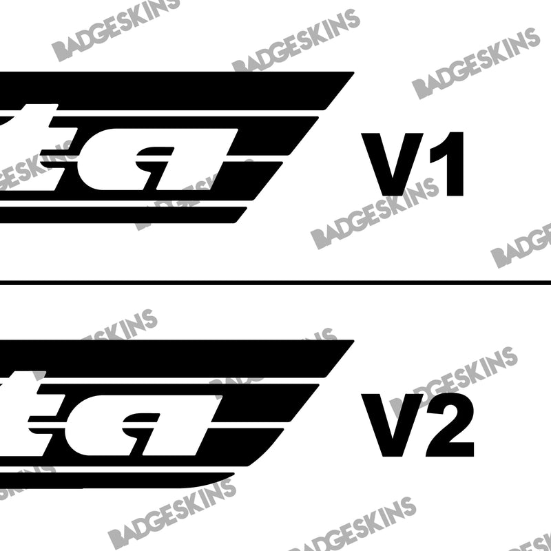 Load image into Gallery viewer, VW - MK7 - Jetta - Rear Quarter Panel &quot;MK3 Jetta Tribute&quot; Decal
