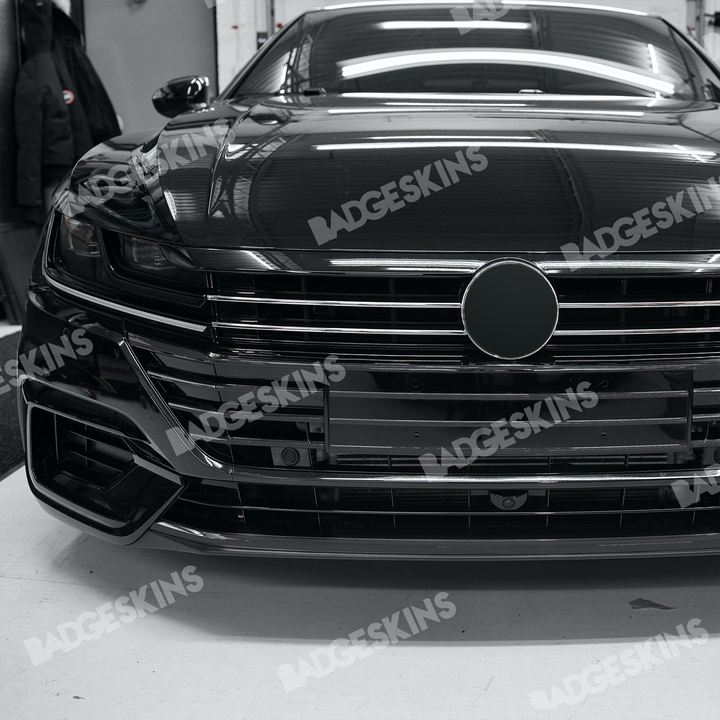 VW - MK1 - Arteon - Front R-Line Bumper Chrome Delete – Badgeskins
