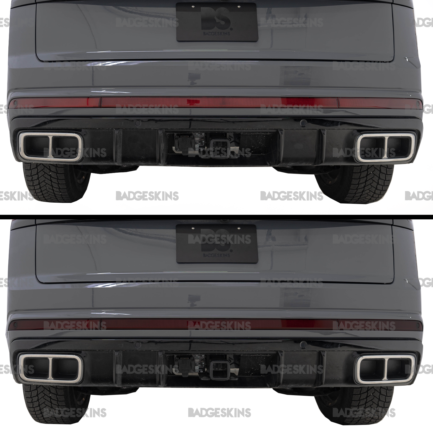 VW - MK1 (2024 Facelift) - Atlas Cross Sport - Rear Full Bumper Reflec ...