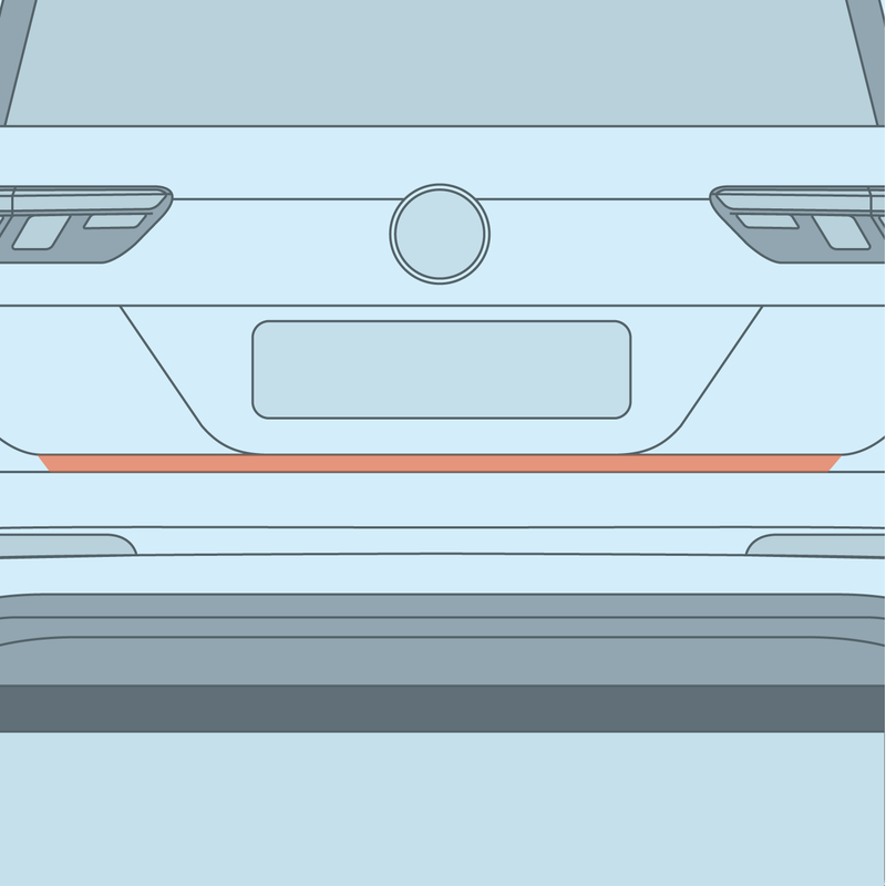 Load image into Gallery viewer, VW - MK2 - Tiguan - Trunk Ledge PPF
