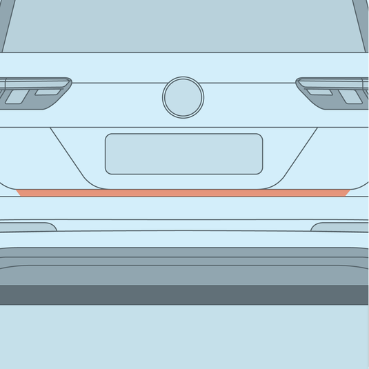 VW - MK2 - Tiguan - Trunk Ledge PPF