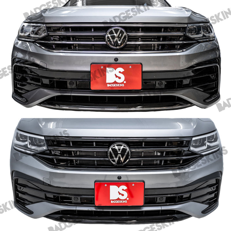 Load image into Gallery viewer, VW - MK2.5 - Tiguan - Front End Chrome Delete Kit
