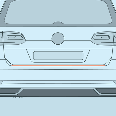 VW - MK7/7.5 - Golf SportWagen - Trunk Ledge PPF