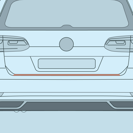 VW - MK7/7.5 - Golf SportWagen - Trunk Ledge PPF