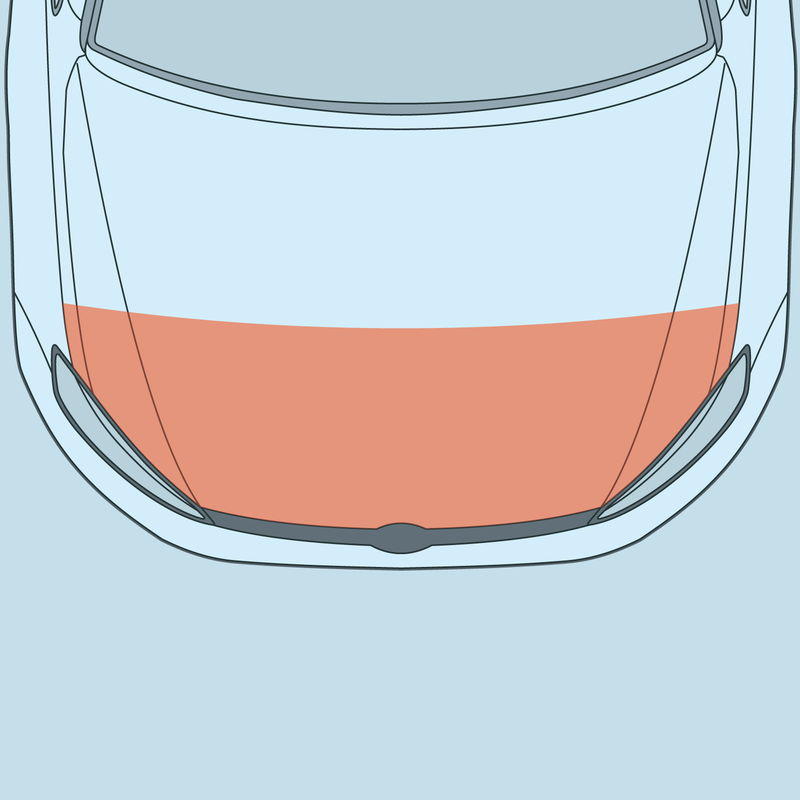 Load image into Gallery viewer, VW - MK7/7.5 - Golf - Partial Hood PPF
