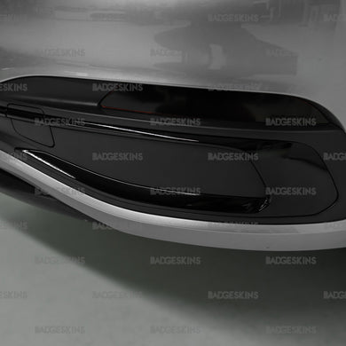 VW - MK7.5 - Jetta - Rear Bumper Chrome Trim Delete (Baseline Trim)