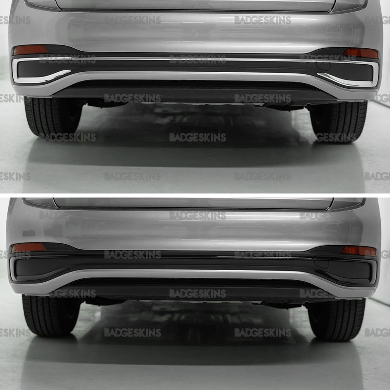 Load image into Gallery viewer, VW - MK7.5 - Jetta - Rear Bumper Chrome Trim Delete (Baseline Trim)
