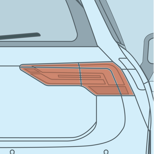 VW - MK8 - Golf - Taillight PPF