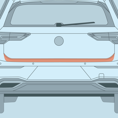 VW - MK8/8.5 - Golf - Trunk Ledge PPF