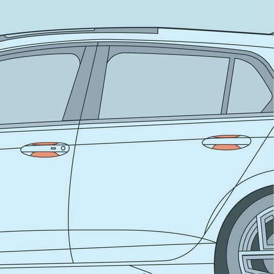 VW - MK8/8.5 - Golf - Door Cup PPF