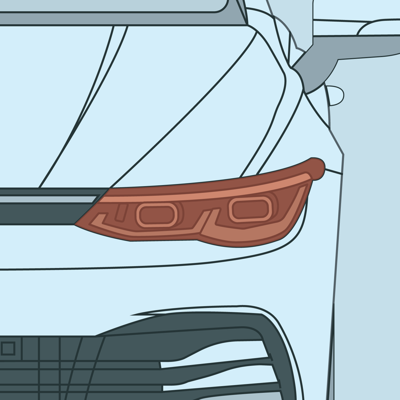 Load image into Gallery viewer, VW - MK8/8.5 - Golf - Headlight PPF
