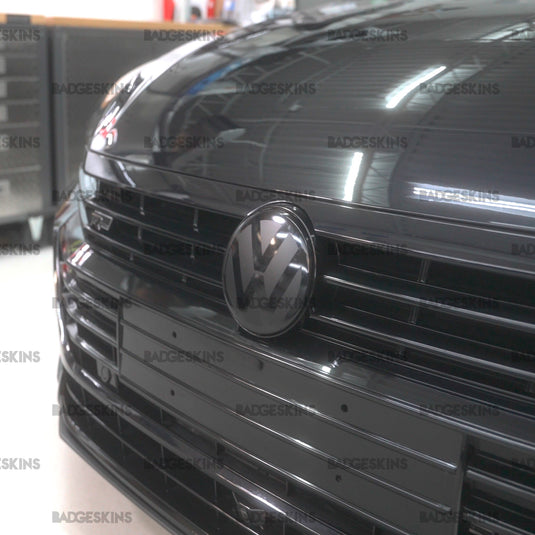 VW - MK1 - Arteon - Front VW Emblem Housing Chrome Delete – Badgeskins