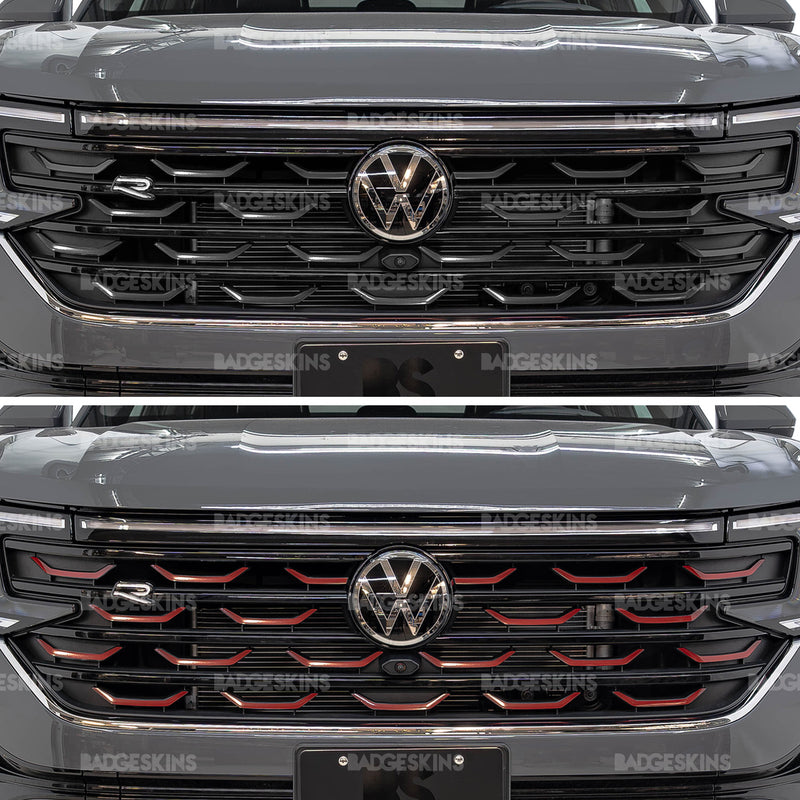 Load image into Gallery viewer, VW - MK1.5 - Atlas Cross Sport - Front Grille Accent Stripe Kit
