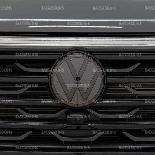 VW - MK1.5 - Atlas Cross Sport - Front Smooth VW Emblem Overlay