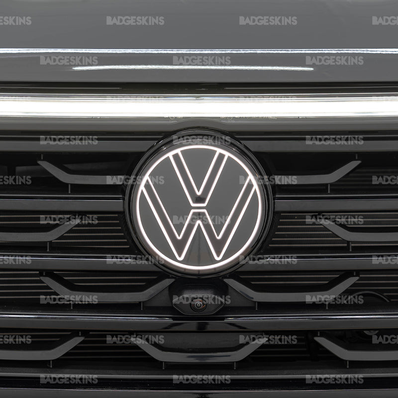 Load image into Gallery viewer, VW - MK1.5 - Atlas Cross Sport - Front Smooth VW Emblem Overlay
