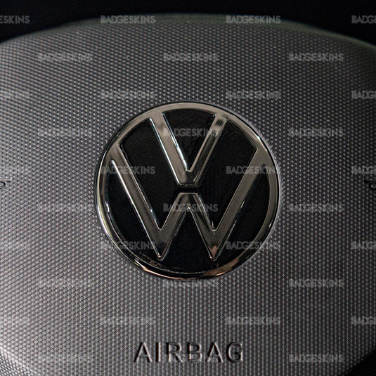 VW - Steering Wheel VW Non-Smooth Emblem Inlay