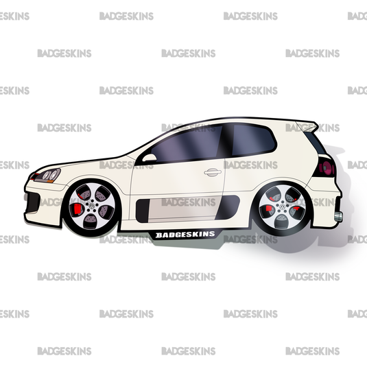 BS Car Stickers - MK6 Golf W12