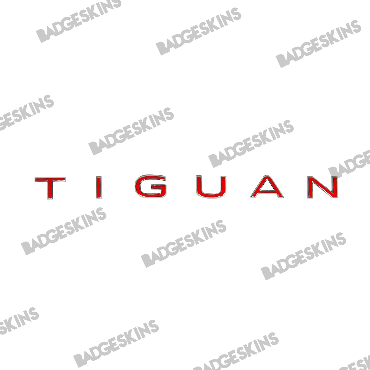 VW MK2.5 Tiguan TIGUAN Badge Overlay Badgeskins