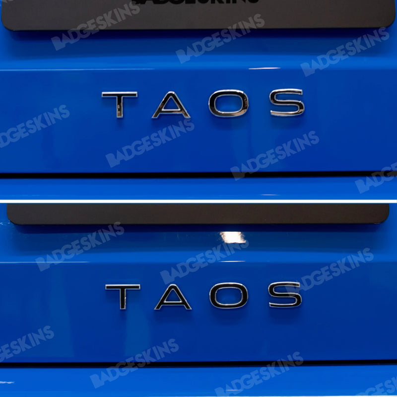 Load image into Gallery viewer, VW - MK1 - Taos - Rear Taos Badge Overlay
