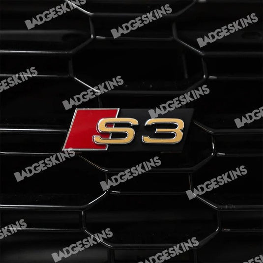 Audi - 8V+ - S3 - Front / Rear S3 Badge Overlay
