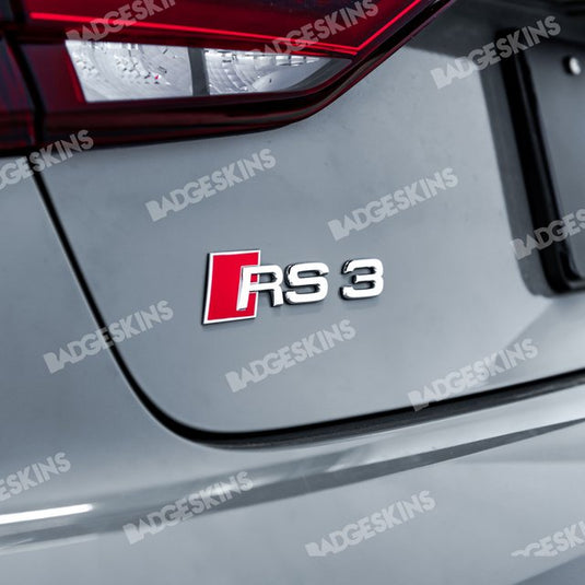 Audi - 8V+ - RS3 - Front / Rear RS3 Badge Overlay