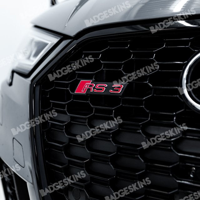 Load image into Gallery viewer, Audi - 8V+ - RS3 - Front / Rear RS3 Badge Overlay
