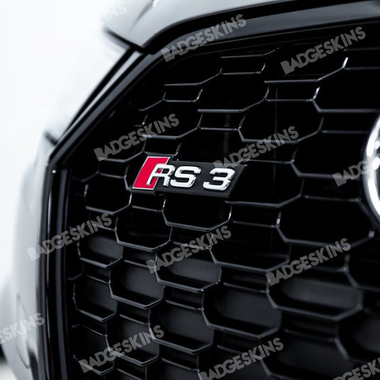 Audi - 8V+ - RS3 - Front / Rear RS3 Badge Overlay