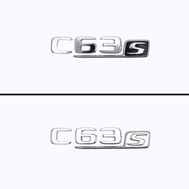 Mercedes Benz - W205 - Rear C63S Badge Overlay