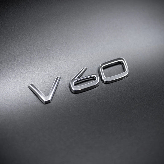 Volvo - V60 - Rear "V60" Badge Overlay