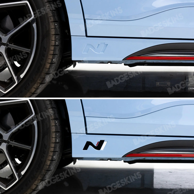 Load image into Gallery viewer, Hyundai - OS - Kona N - Side Skirt N Logo Inlay
