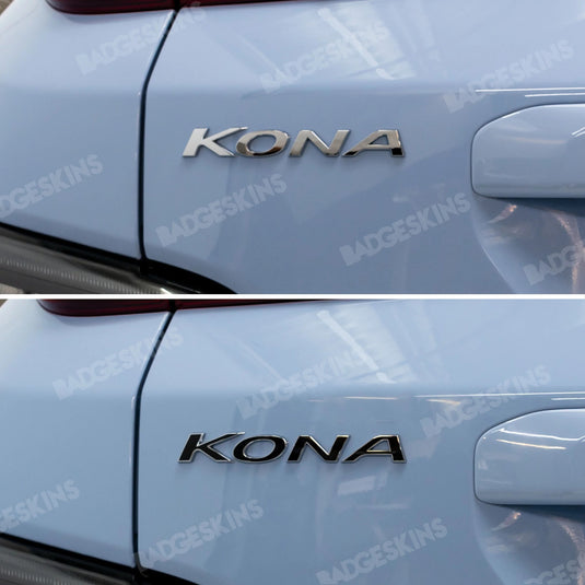 Hyundai - OS - Kona - Rear KONA Badge Overlay