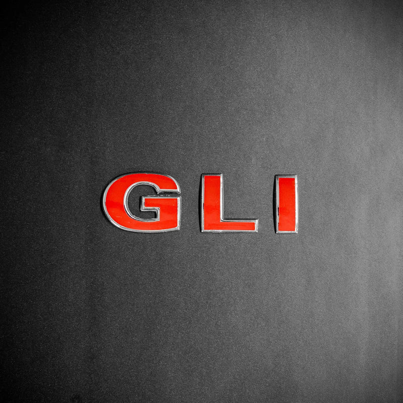 Load image into Gallery viewer, VW - MK6.5 - GLI - GLI Badge Set Overlay (2015+)
