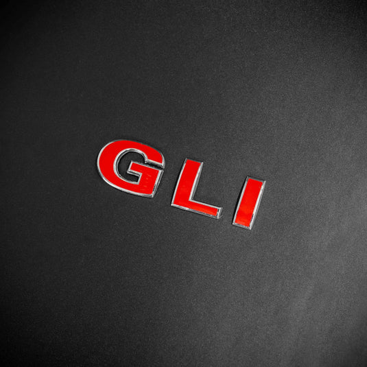 VW - MK6.5 - GLI - GLI Badge Set Overlay (2015+)