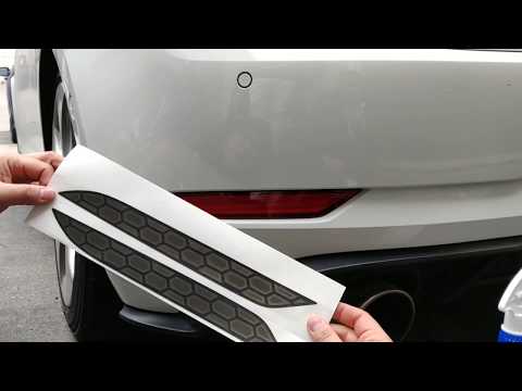 Load and play video in Gallery viewer, Audi - B9.5 - S4 - Rear Bumper Reflector Tint
