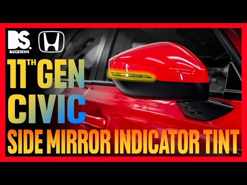 Load and play video in Gallery viewer, Honda - 11th Gen - Civic - Side Mirror Indicator Tint
