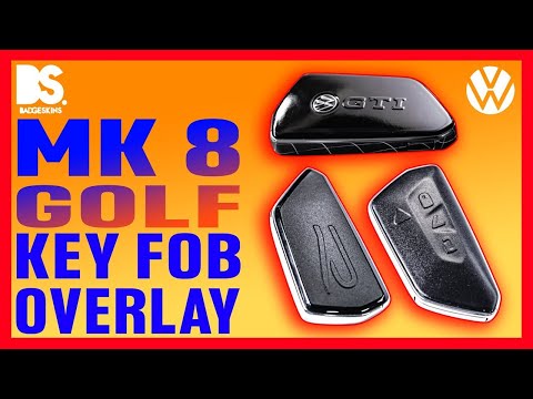 Load and play video in Gallery viewer, VW - MK8 - Golf - R Key Fob Embossed Overlay
