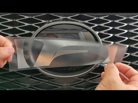 Load and play video in Gallery viewer, Hyundai - 8th Gen - Sonata - Front Smooth Hyundai Emblem Overlay
