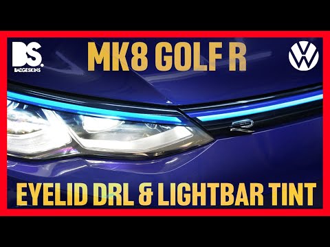 Load and play video in Gallery viewer, VW - MK7/7.5 - GLI - Head Light Eyelid and Amber Delete with DRL Tint
