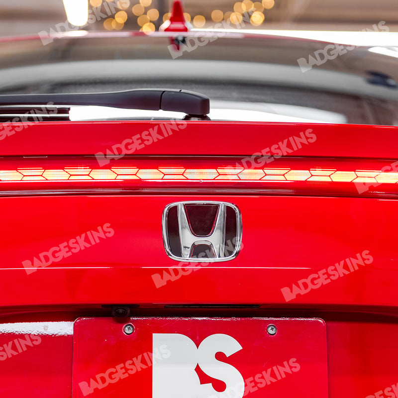 Load image into Gallery viewer, Honda - 11th Gen - Civic HB - 3rd Brake Light Honeycomb Overlay
