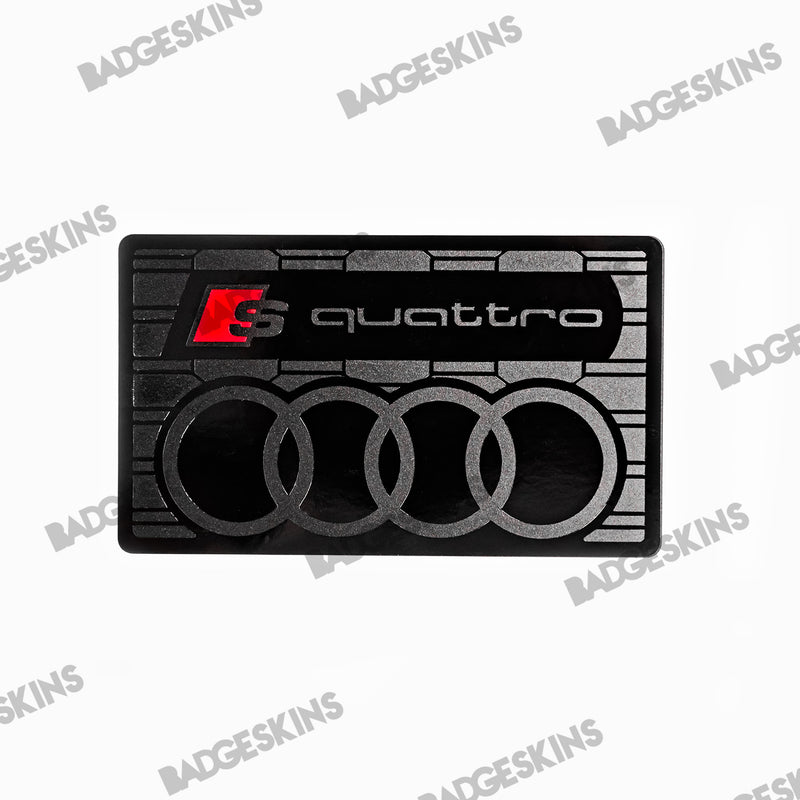 Load image into Gallery viewer, AUDI - 12273 - Sunvisor Warning Label HoneyComb Overlay
