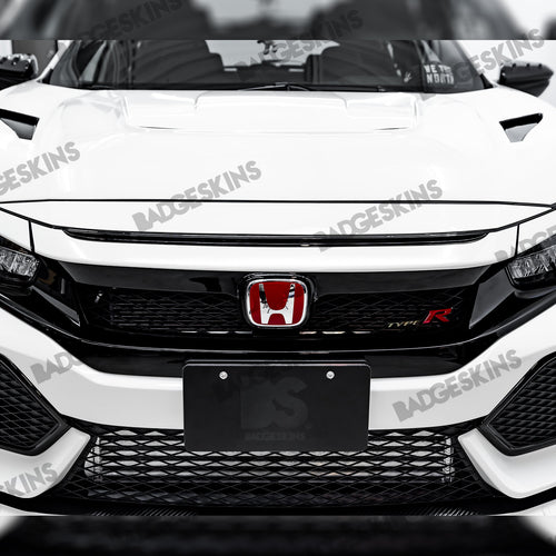 Honda - Civic - FK8 Type R - Front Upper Grille Cowl Accent (2020-2021)