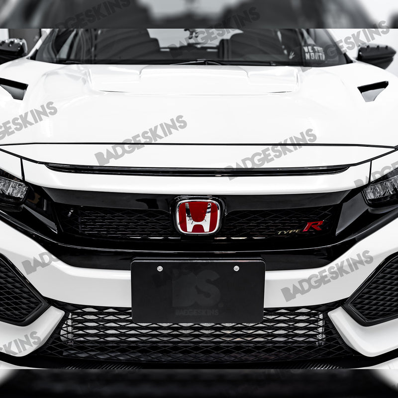 Load image into Gallery viewer, Honda - Civic - FK8 Type R - Front Upper Grille Cowl Accent (2020-2021)
