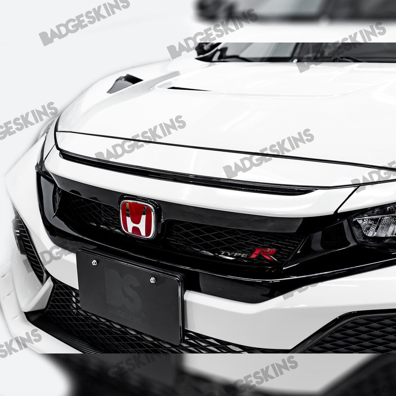 Load image into Gallery viewer, Honda - Civic - FK8 Type R - Front Upper Grille Cowl Accent (2020-2021)
